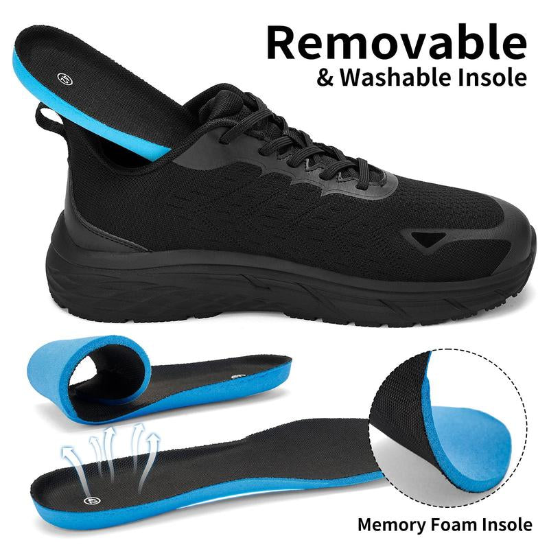 Men’S Anti-Collapse Sneakers | Breathable, Lightweight, Non-Slip, and Shock-Absorbing for Everyday Versatile Style Casual Shoe Men Shoes Sport Shoe White Kicks Trainer Boy Training Athletic Runner Running Closed Footwear Comfort