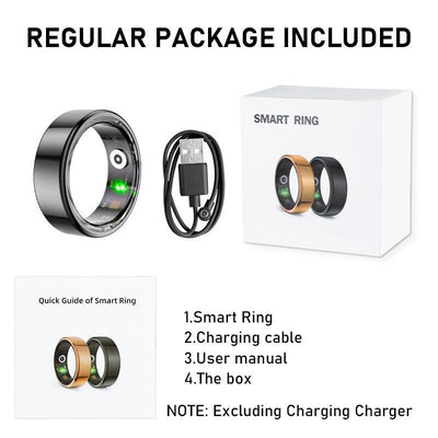AOMIAO Smart Ring This Is a Waterproof Tracking Fitness Ring and a Fashionable Accessory, Suitable for Both Men and Women.