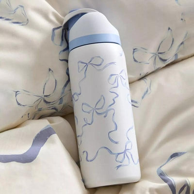 Owala Freesip 32Oz – Urban Outfitters Edition, Flower Crown, Tea Time Pink Hydration Bottle, Pillow Fight Cherry, Candy Coated