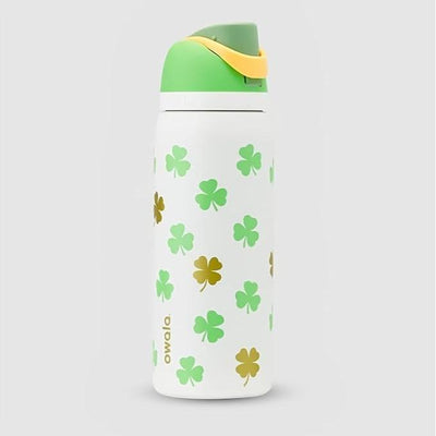 Owala Freesip 32Oz – Urban Outfitters Edition, Flower Crown, Tea Time Pink Hydration Bottle, Pillow Fight Cherry, Candy Coated